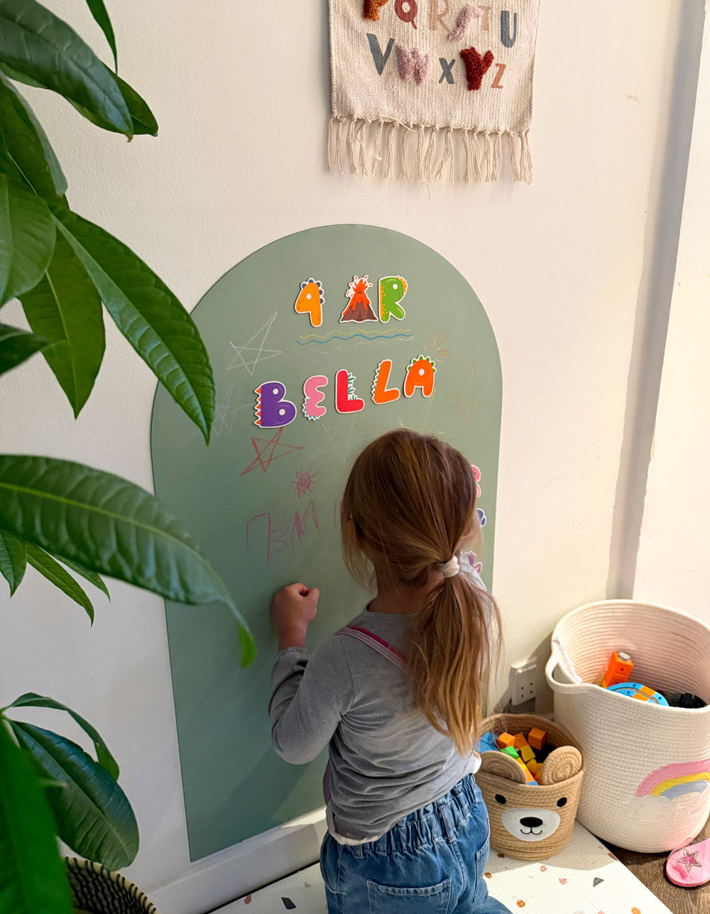 Nordlys (støvet grøn)