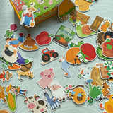 Bondegårds Magneter 🐮  - 48 stk.