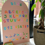 Dino Magneter  🦖 - 49 stk.