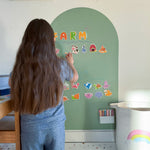 Nordlys (støvet grøn)