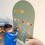 Nordlys (støvet grøn)