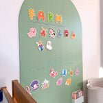 Nordlys (støvet grøn)