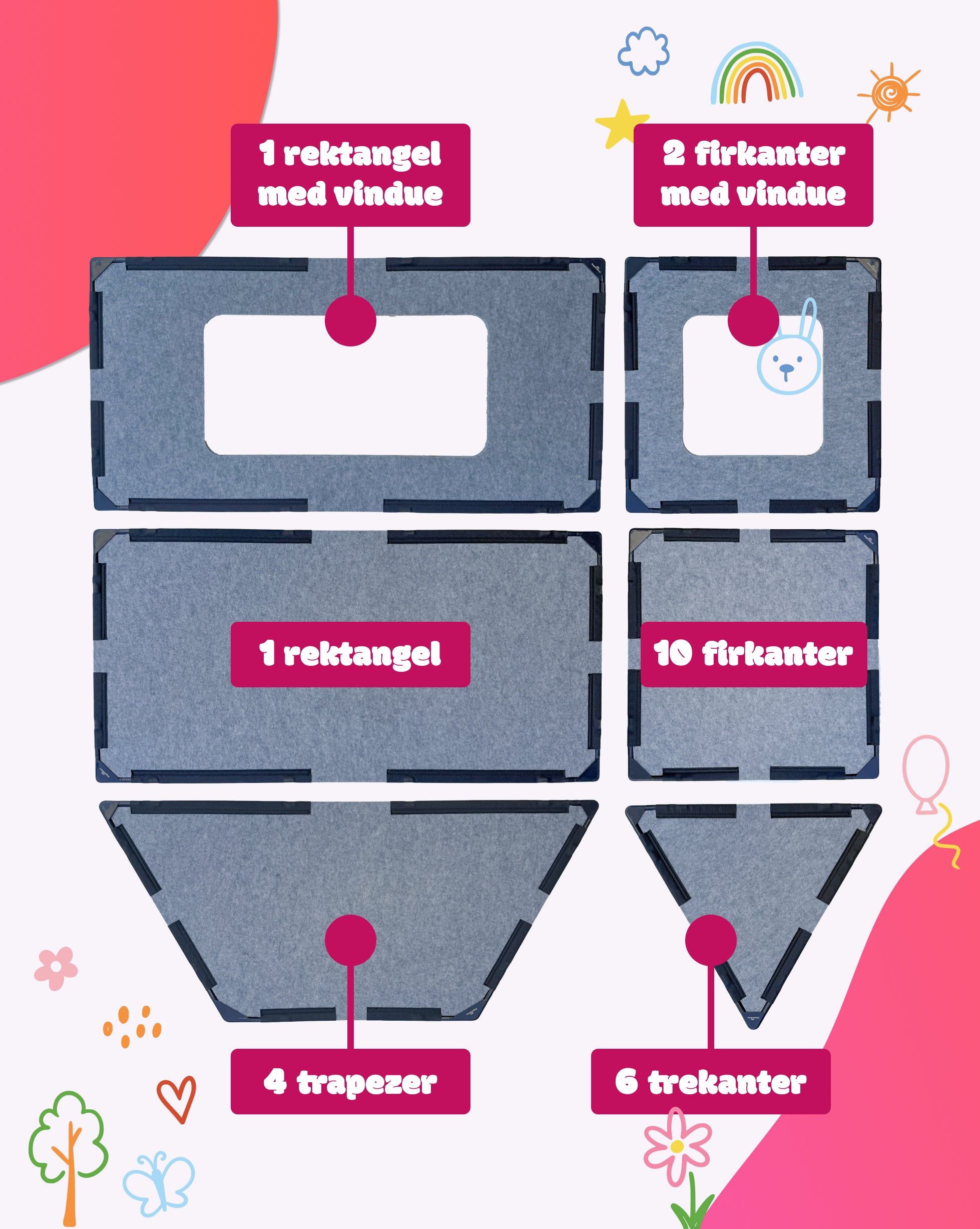 Det store set (24 stk.)