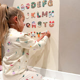 🎄 Jule Bogstavsmagneter - 26 bogstaver (A-Z)