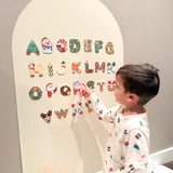 🎄 Jule Bogstavsmagneter - 26 bogstaver (A-Z)