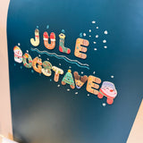 🎄 Jule Bogstavsmagneter - 26 bogstaver (A-Z)
