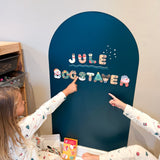 🎄 Jule Bogstavsmagneter - 26 bogstaver (A-Z)