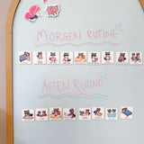 Magnetiske hverdags piktogrammer 36 stk.