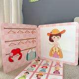 Prinsesse magneter - 22 stk.