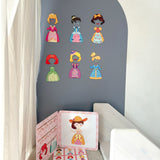 Prinsesse magneter - 22 stk.