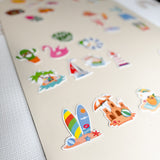 🌴 Sommer magneter 38 stk.