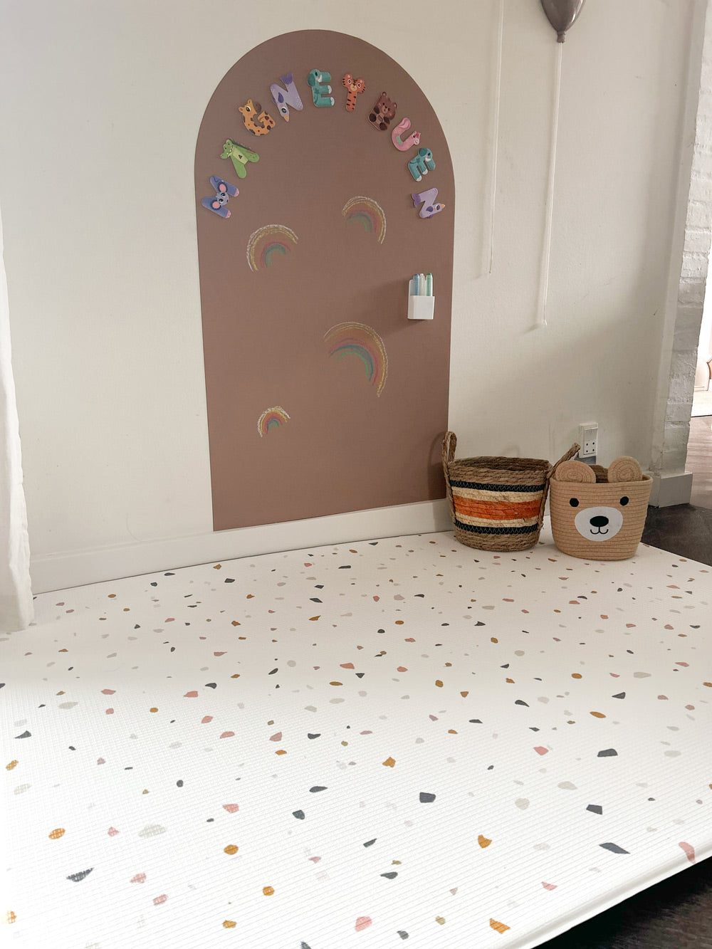 Regnbuer & terrazzo